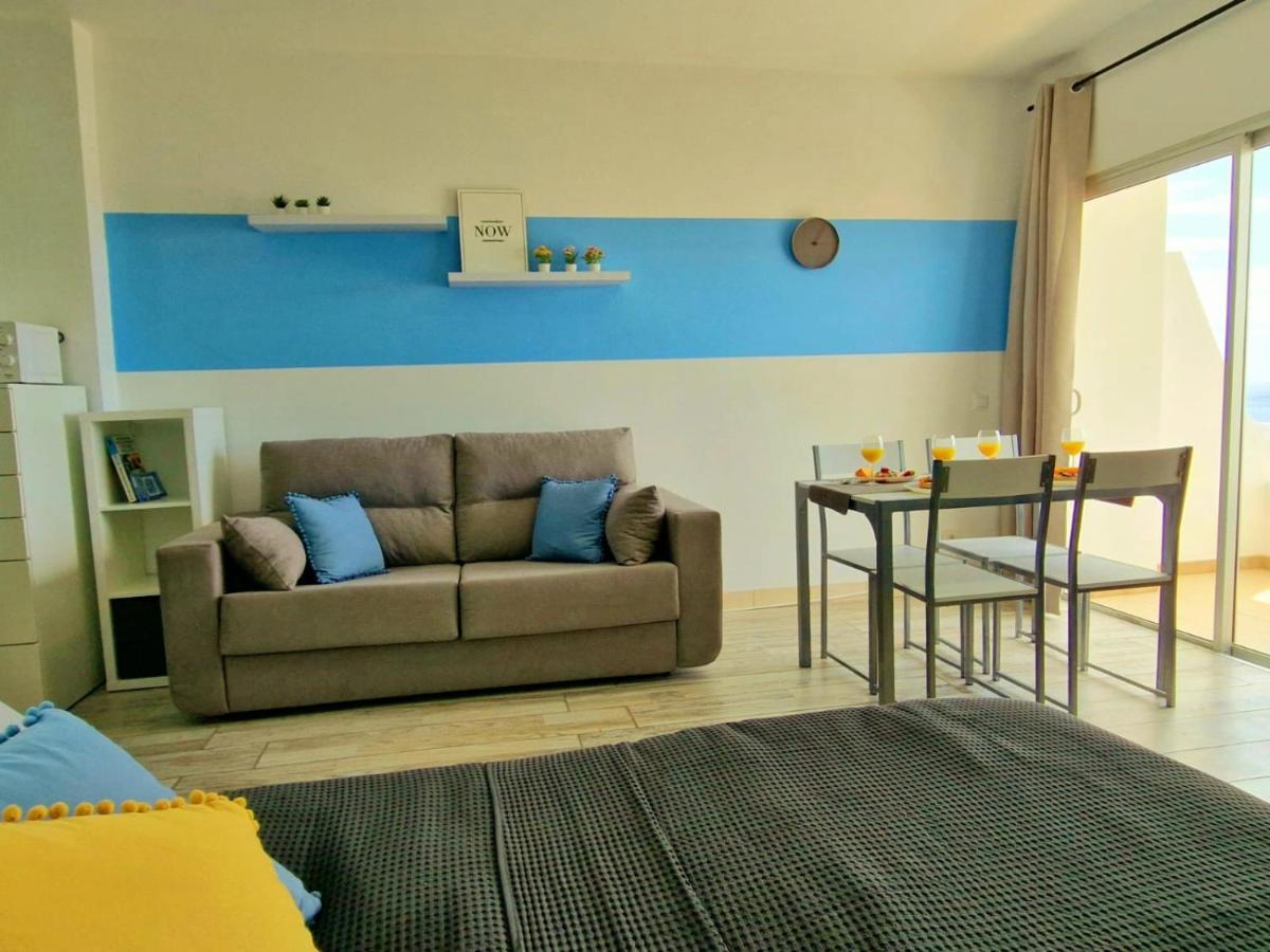 Lovely Blue Studio With Ocean View And Pool, Paraiso 918 Costa Adeje  Exteriör bild