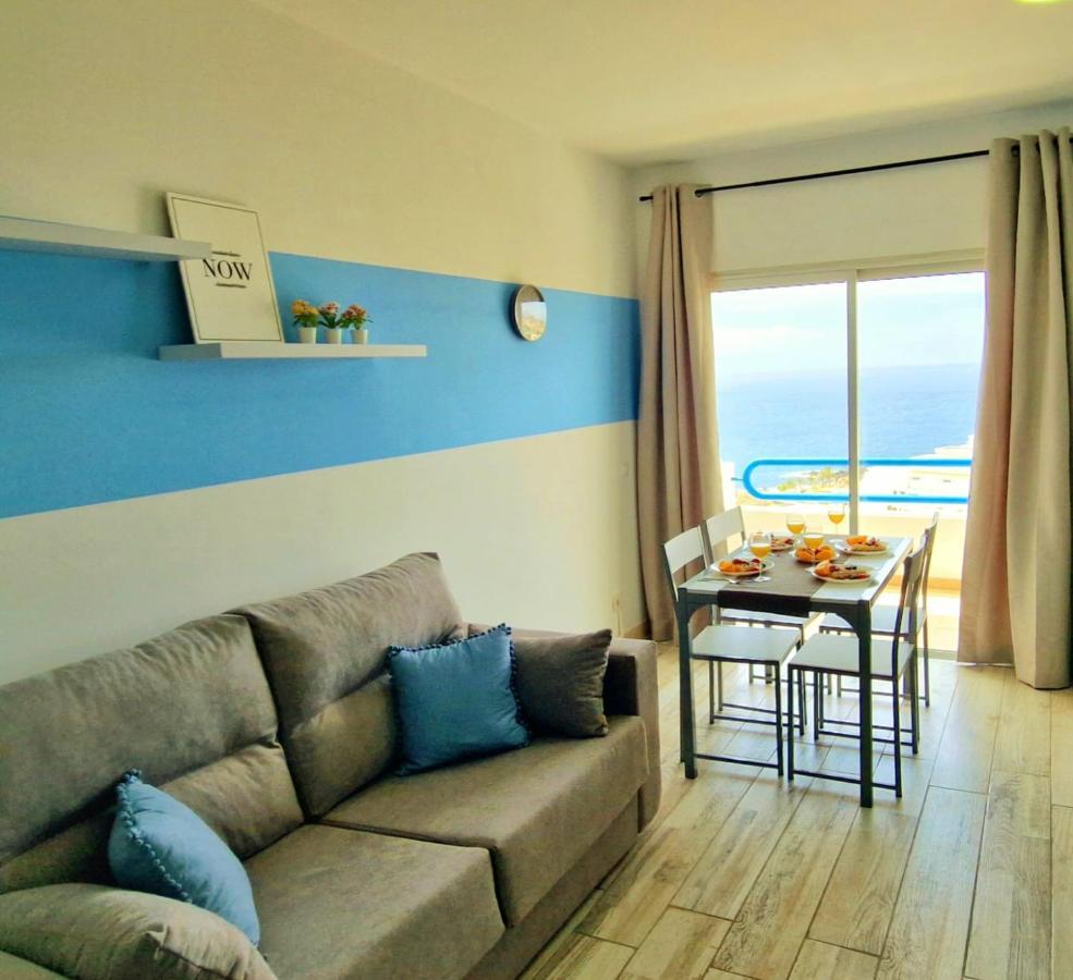Lovely Blue Studio With Ocean View And Pool, Paraiso 918 Costa Adeje  Exteriör bild