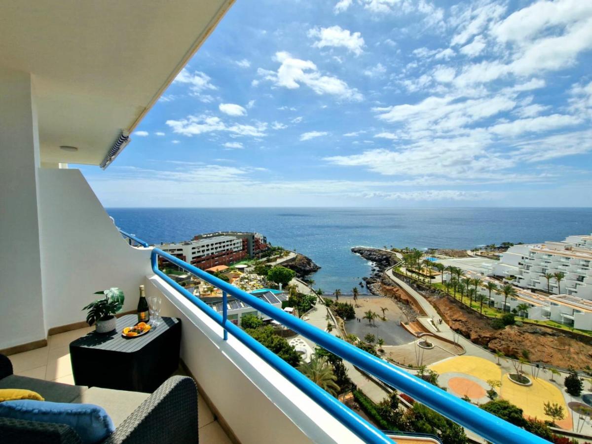Lovely Blue Studio With Ocean View And Pool, Paraiso 918 Costa Adeje  Exteriör bild